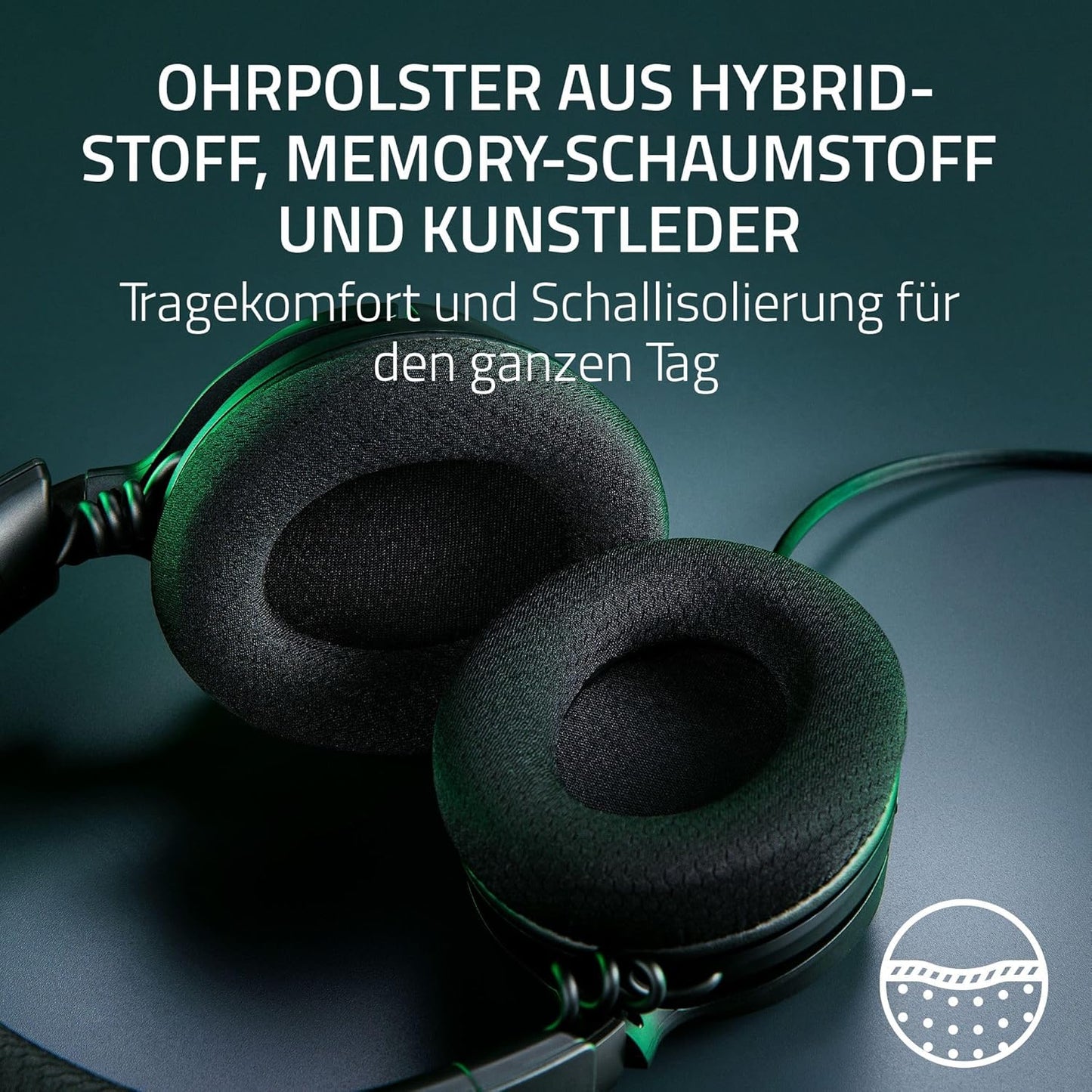 Kraken V4 X: Kabelgebundenes PC-Gaming-Headset, Kraken V4 X Schwarz