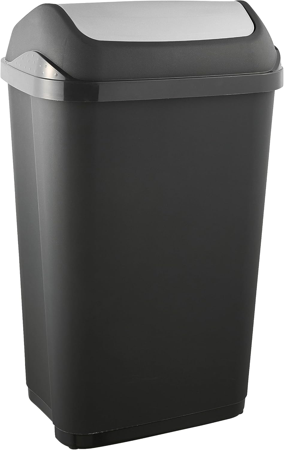 Mülleimer Swantje mit Schwingdeckel, 50 L / Graphit