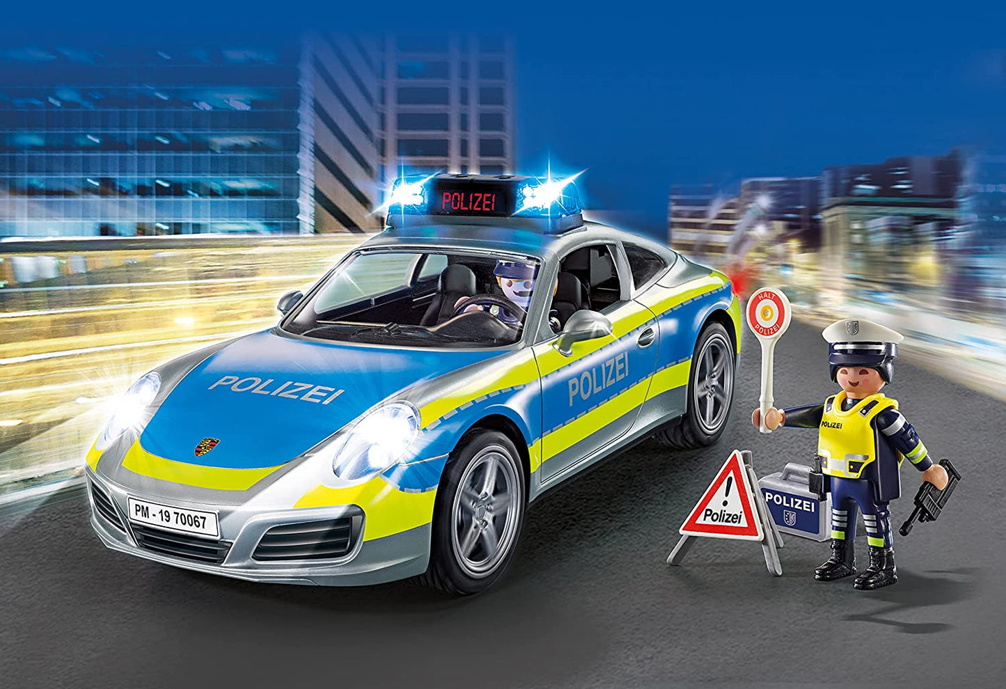 70067 City Action Porsche 911 Carrera 4S Polizei, Konstruktionsspielzeug