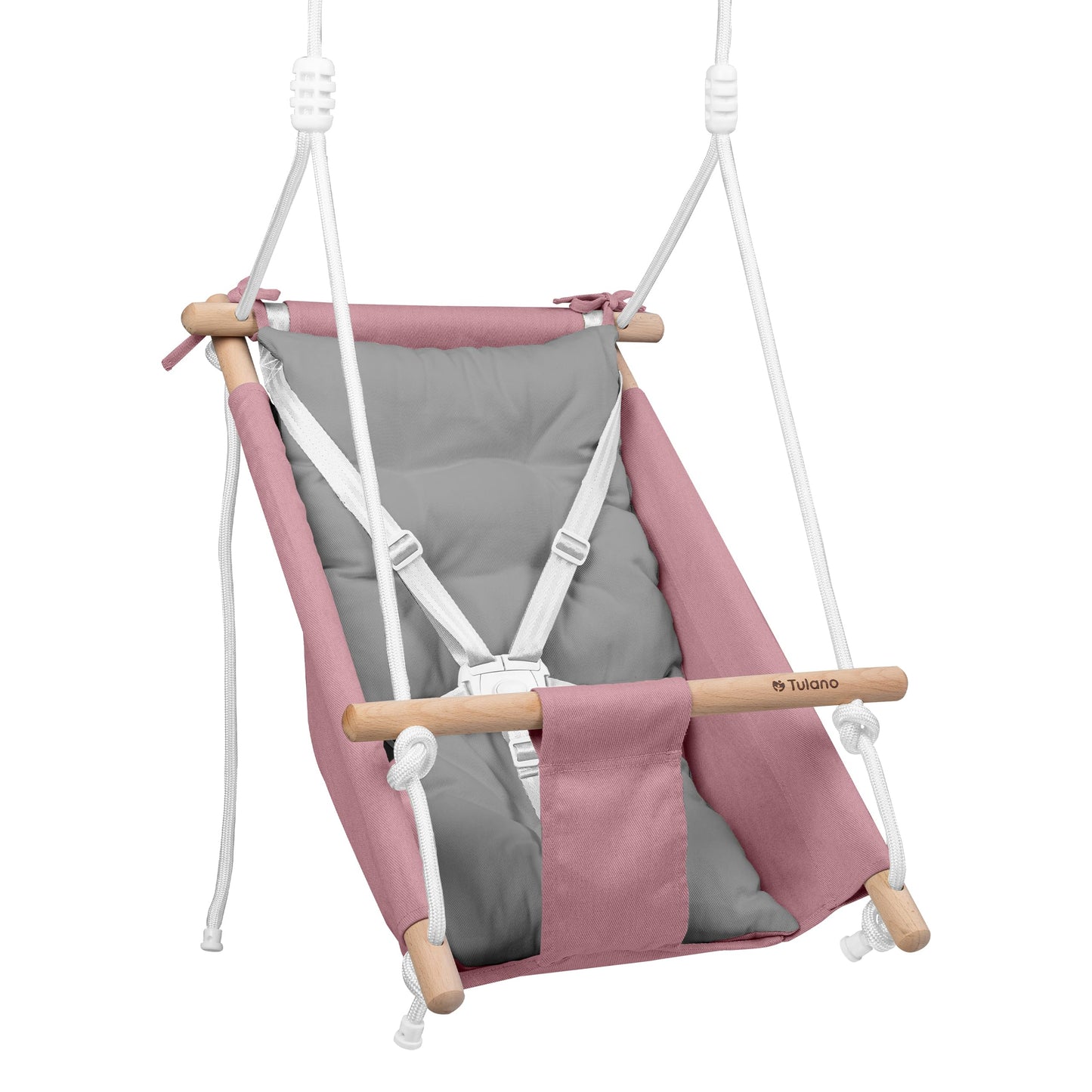 3in1 Babyschaukel Hop 40, Mitwachsend bis 36 kg, Rosa