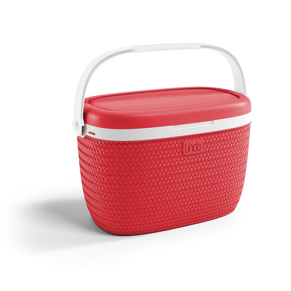 Passive Kühlbox, 18 L, 18 L Rot