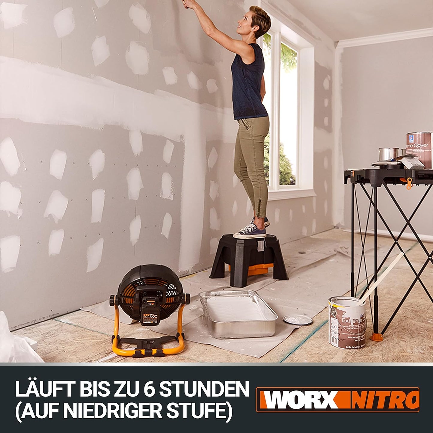 Akku-Baustellenlüfter NITRO WX095.9