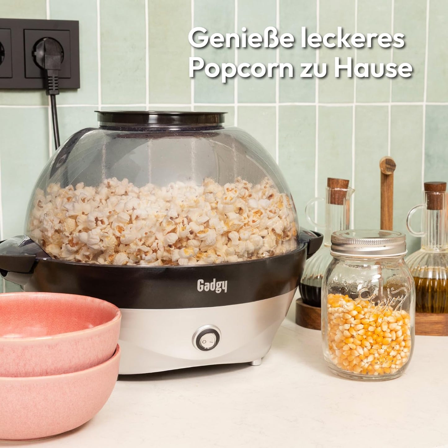Elektrische Popcornmaschine, Party