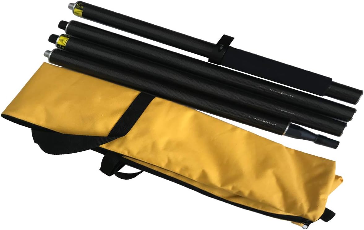 GPS Vermessungsstange GLS24 (2m, 4 Abschnitte), GLS24