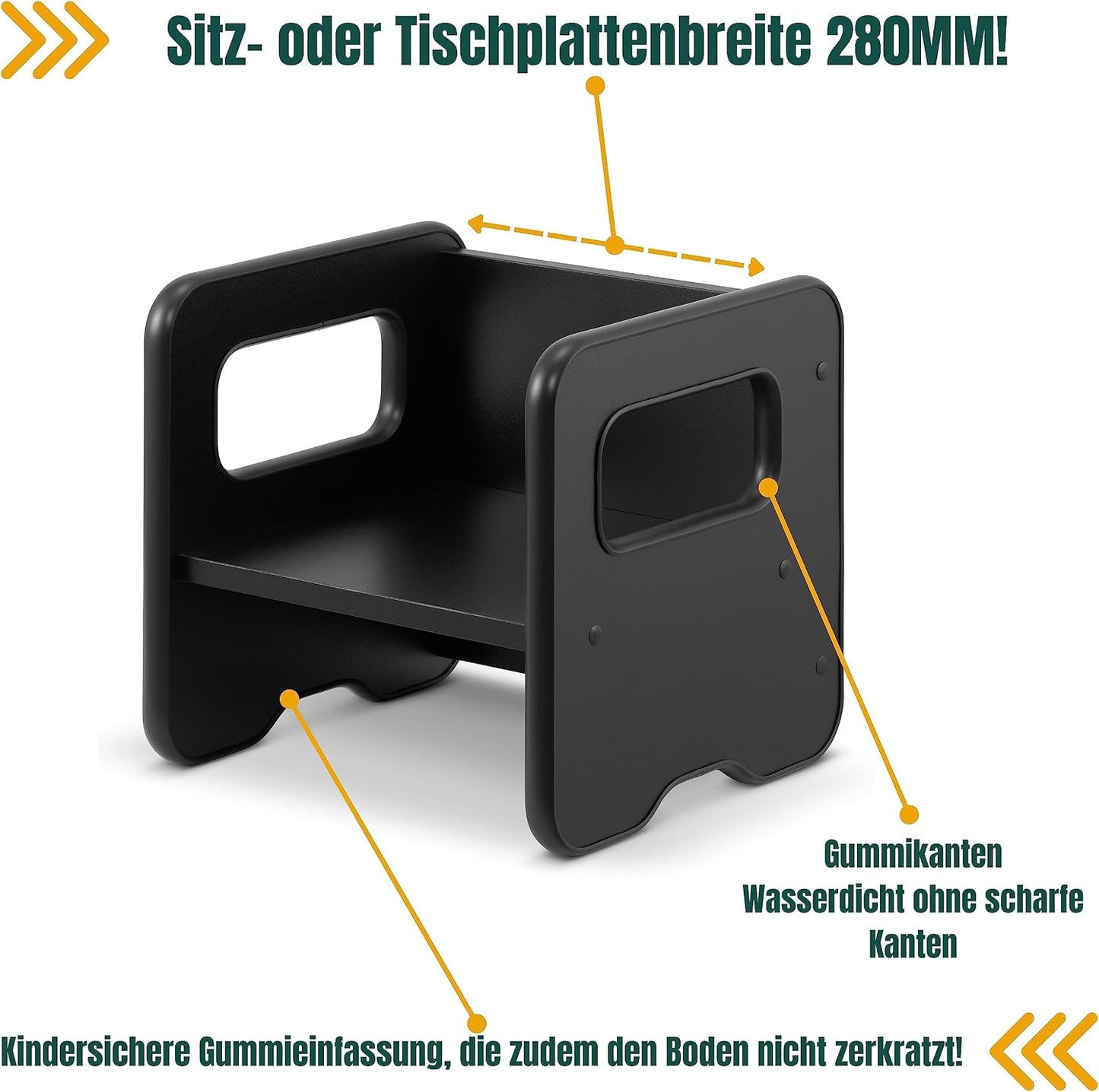 Wendehocker, Schwarz