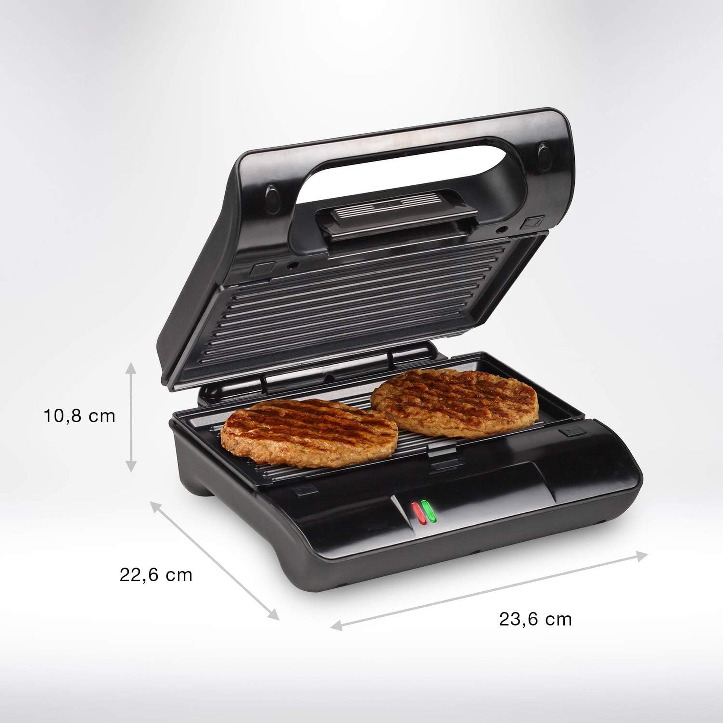 Kontaktgrill, mit Extra Tellern