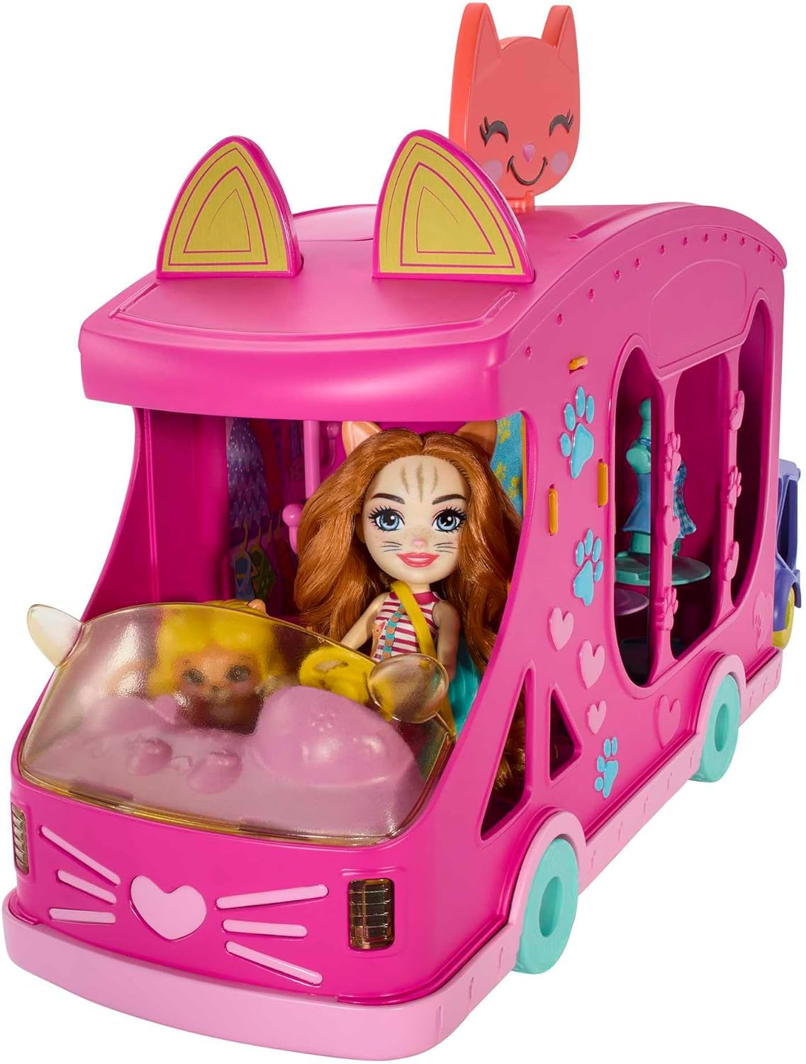 Glam Party Modewagen-Spielset mit Puppe und Zubehör, Glam Party, Puppe und Zubehör, Modewagen-Spielset