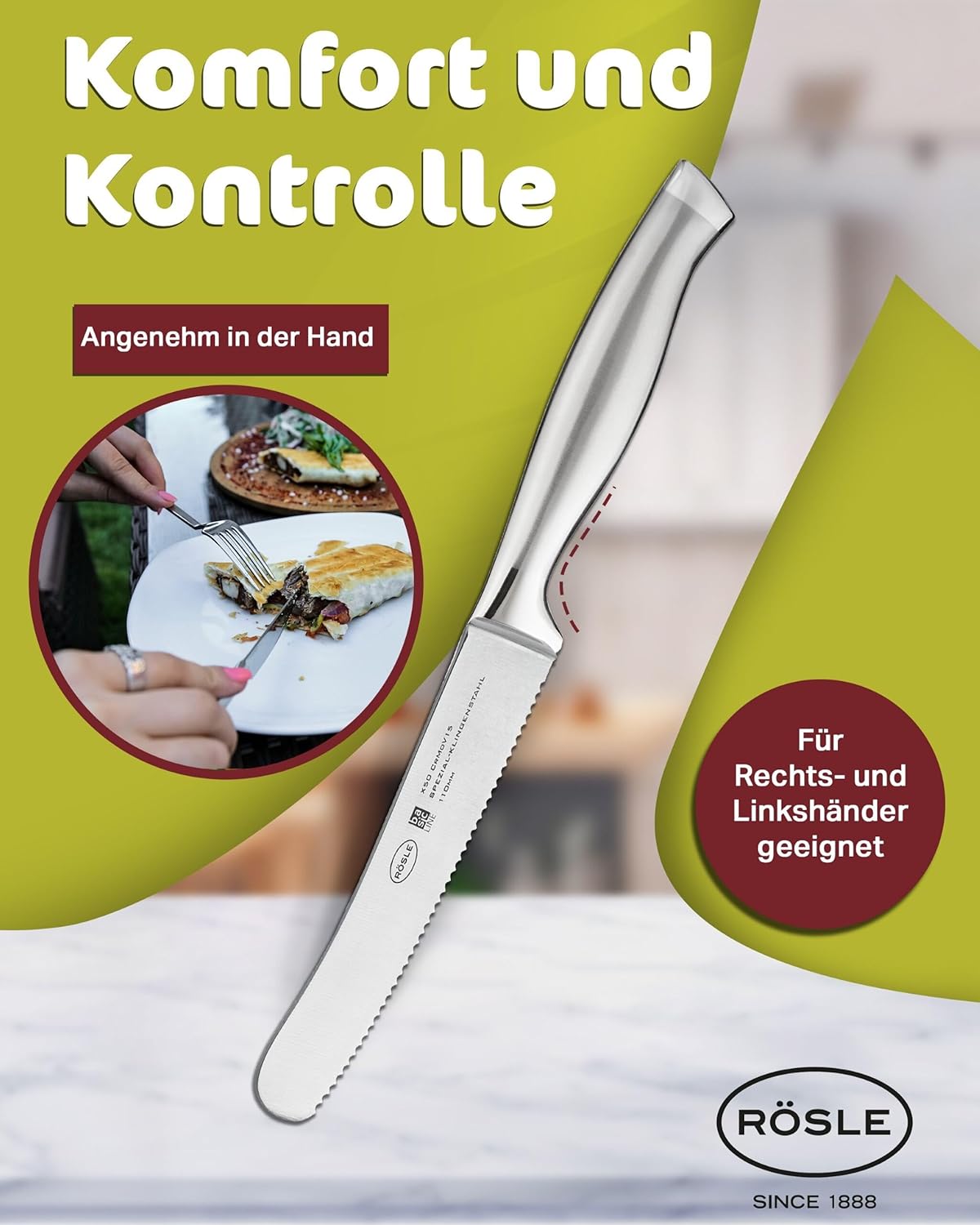 Brotmesser, Frühstücksmesser