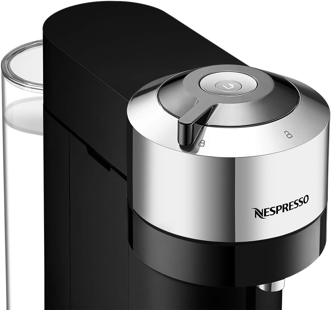 Vertuo Next Deluxe Kaffeekapselmaschine mit Milchaufschäumer, Chron Vertuo Next + Aeroccino
