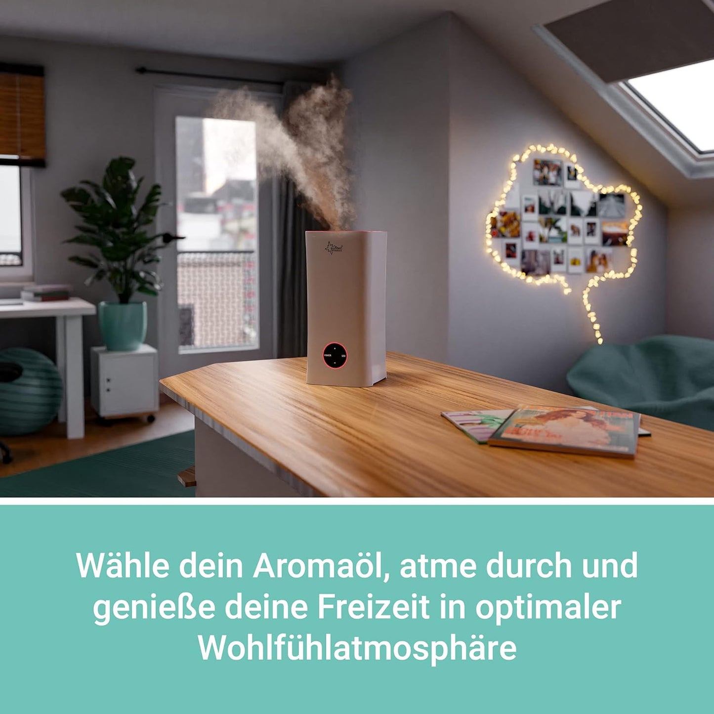 Ultraschallvernebler, Monsun 2500 moodlight