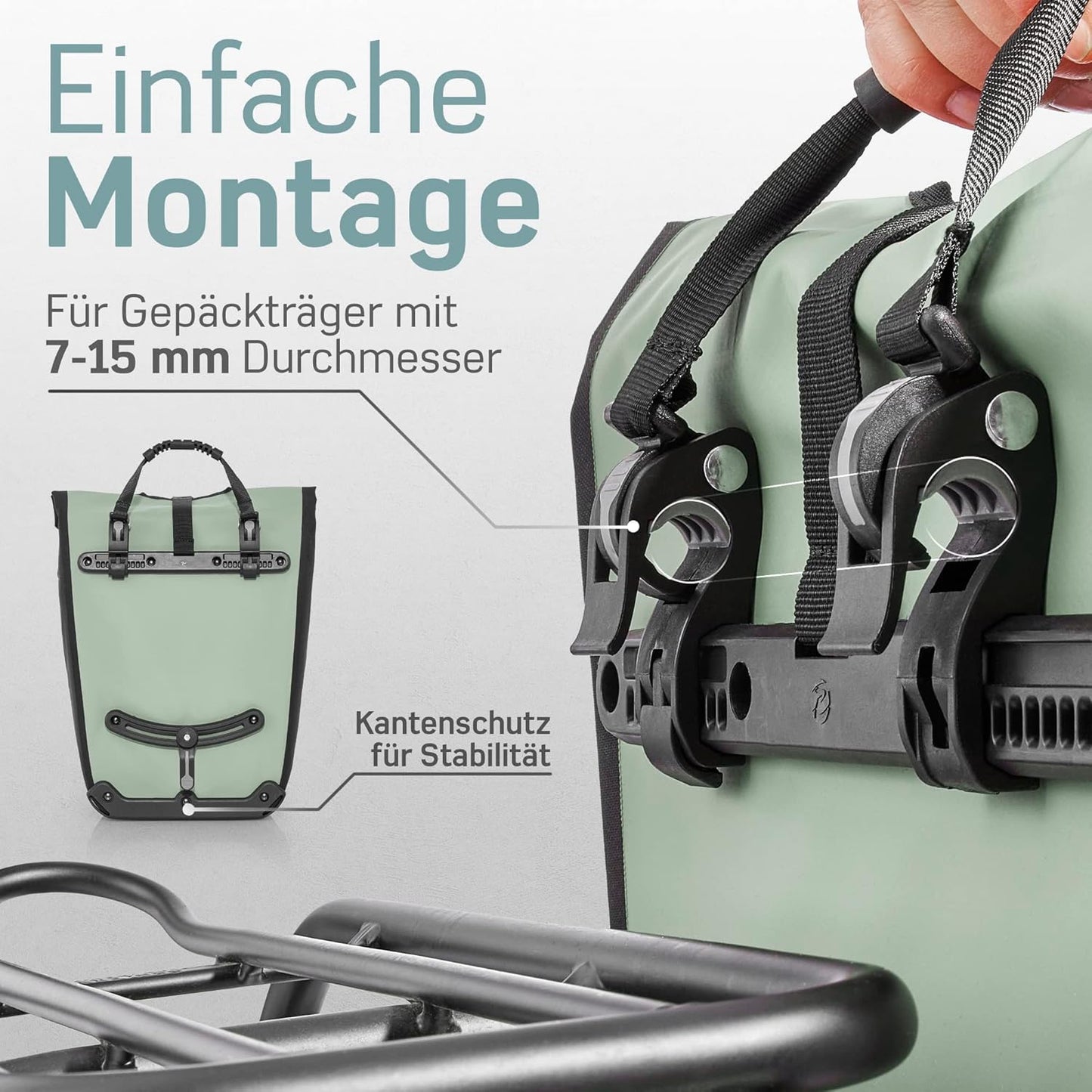 Velo Einkaufstasche, Grün
