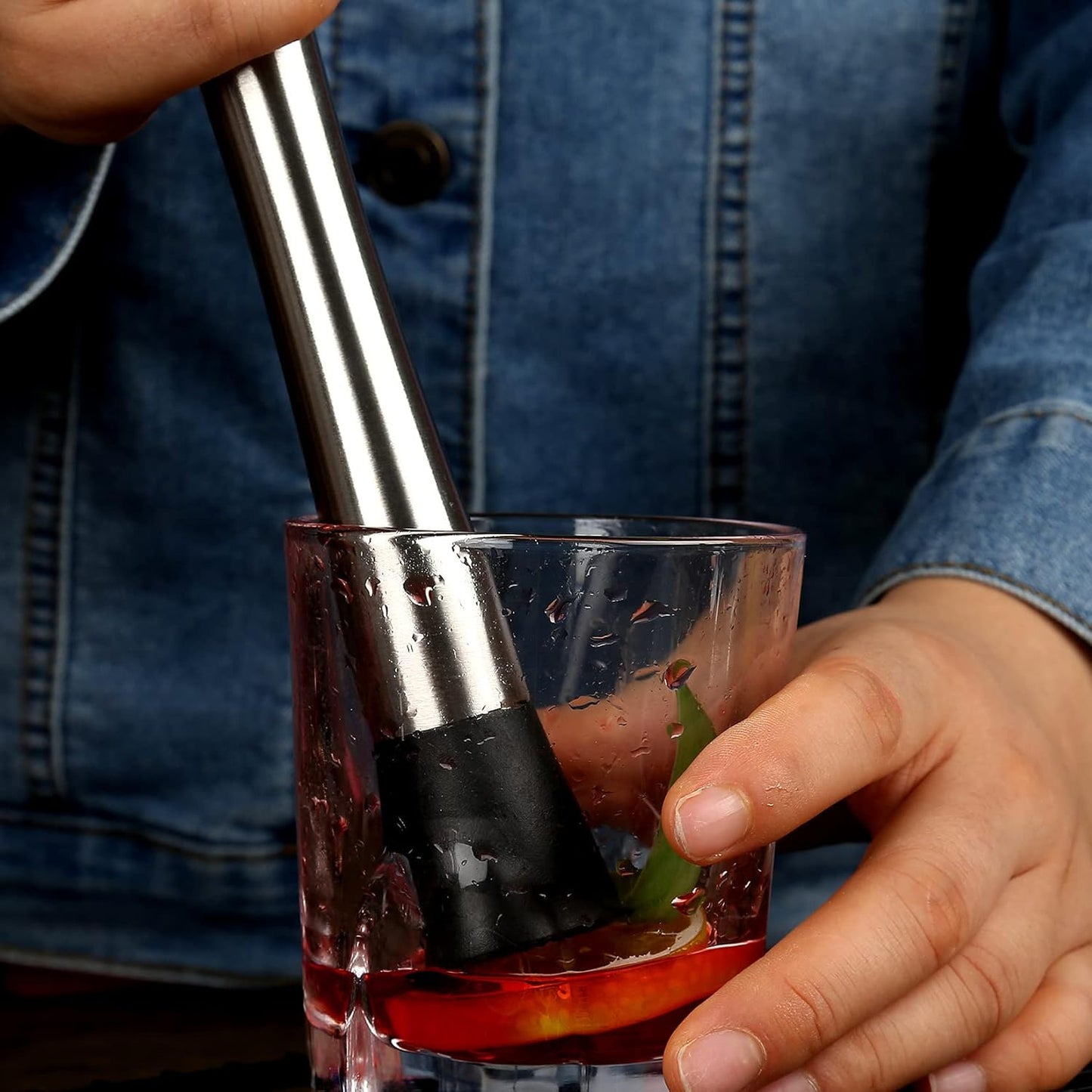 Cocktail-Shaker-Set, Silber