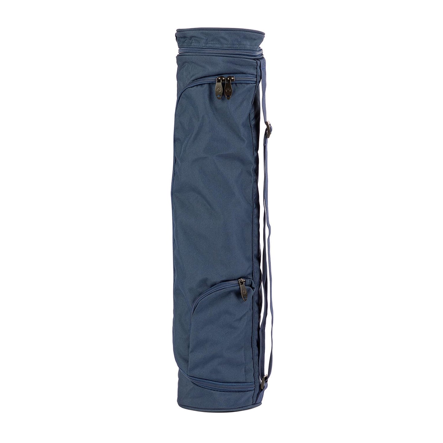Yogamattentasche mit Aussentaschen für Zubehör, Dunkelblau 60 cm