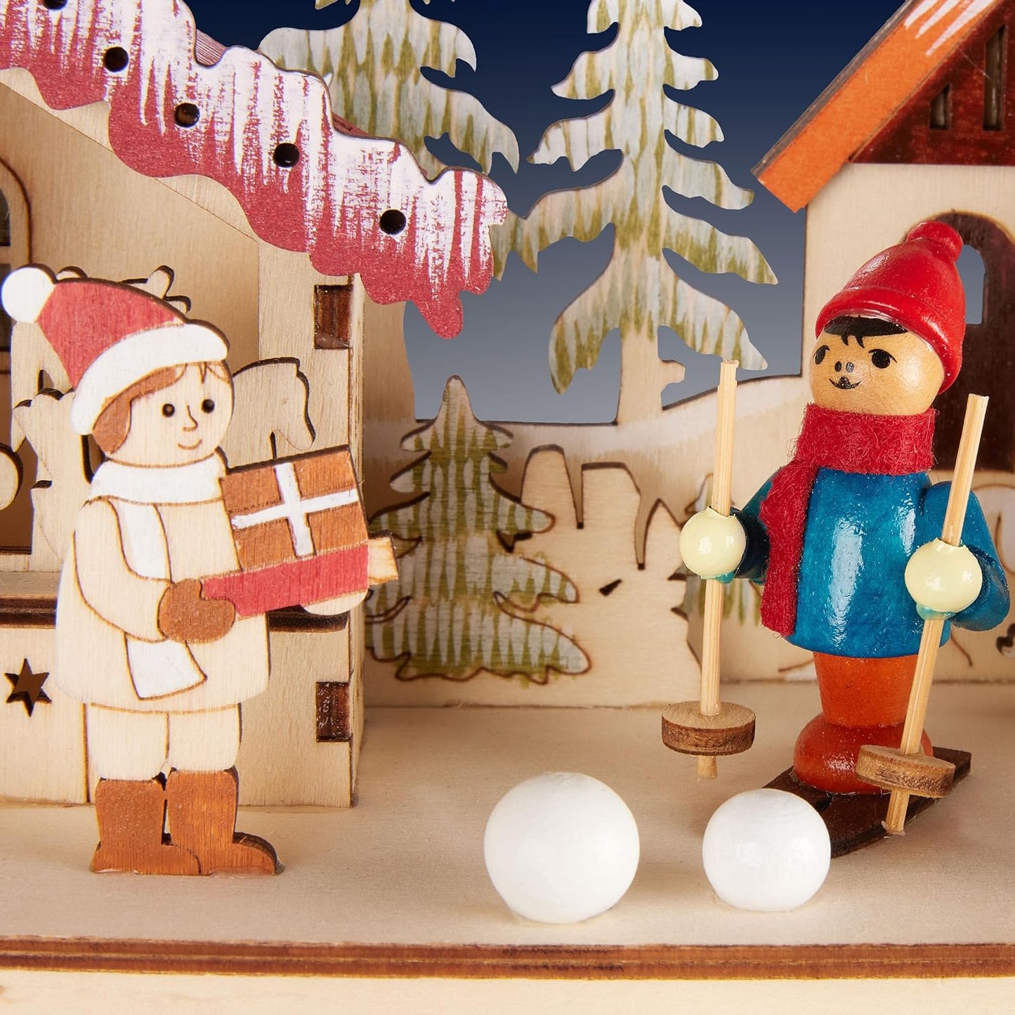 Adventskalender Weihnachtsdorf