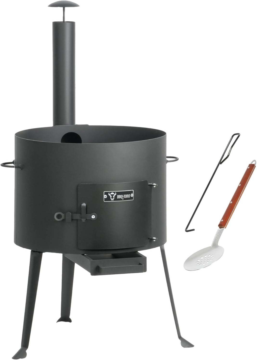 Gulaschkessel-Set mit Ofen und Zubehör, Ø 44 cm Utschak