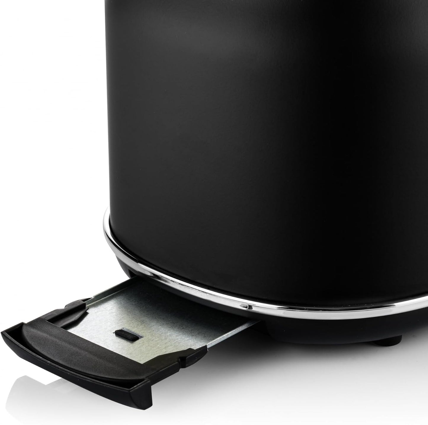 Retroline Frühstück-Set mit Toaster & Wasserkocher, Bundle mit 2-Scheiben Toaster schwarz