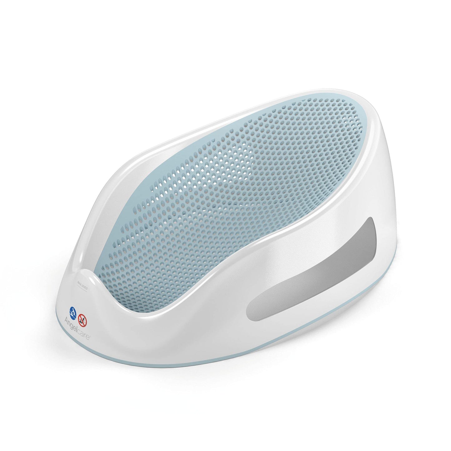 Ergonomischer Badesitz für Badewanne, Blau/Weiss 1 Unit (Pack of 1)