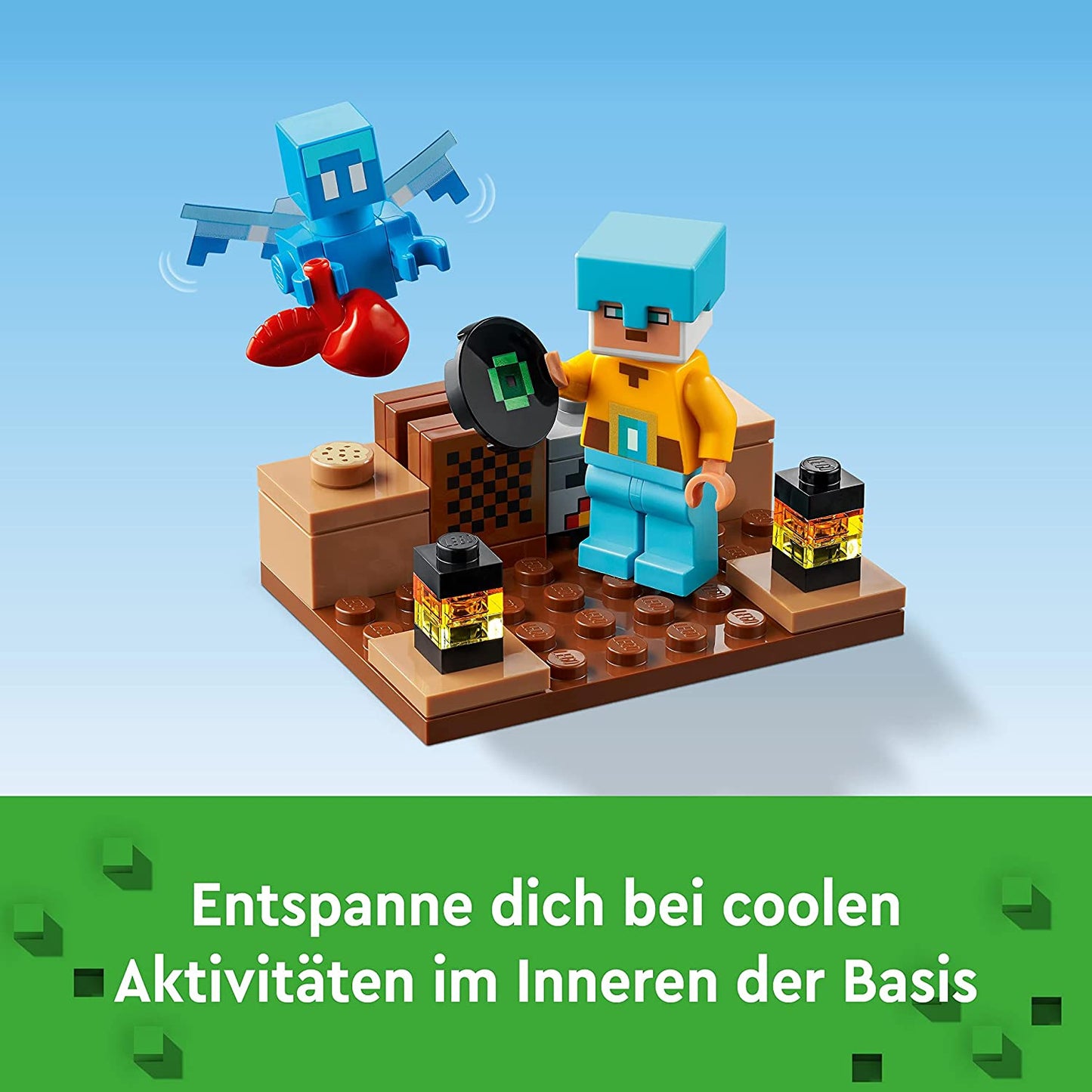 21244 Minecraft Der Schwert-Aussenposten, Konstruktionsspielzeug, Single