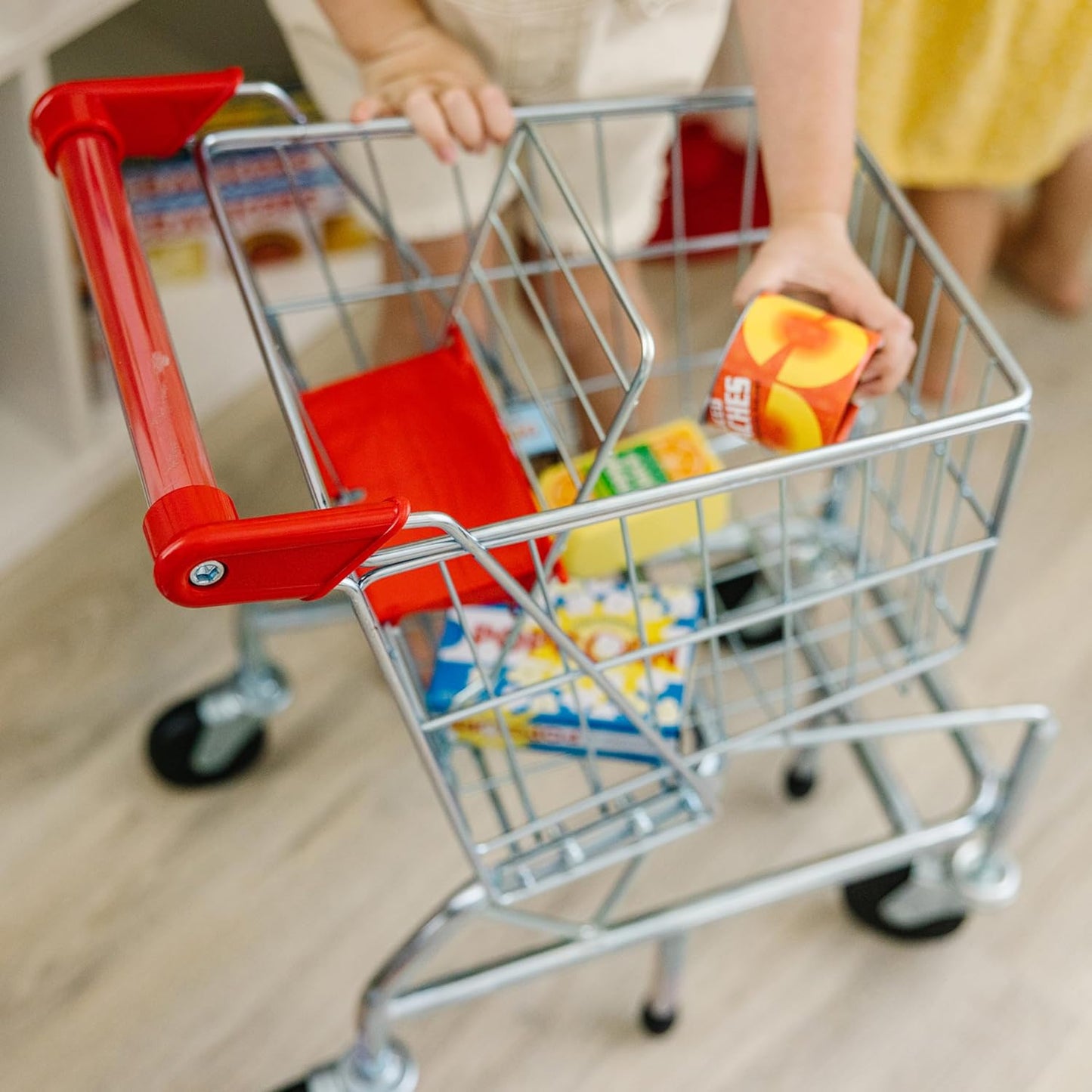 Einkaufswagen für Kinder, Griffhöhe 52 cm, Einkaufswagen