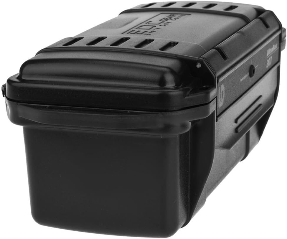 Stossfester Outdoor-Survival-Aufbewahrungskoffer, Schwarz