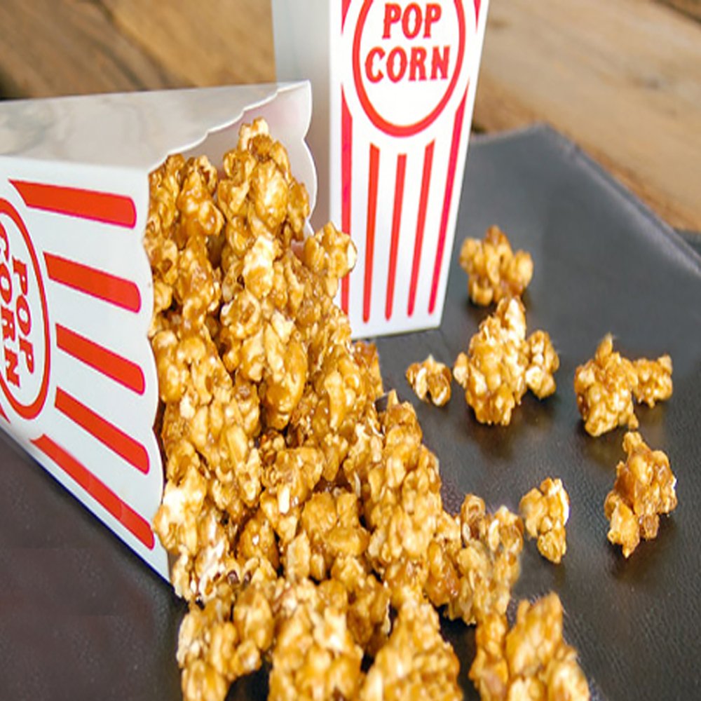 8er-Set Klassische Popcorn-Behälter für Filmabende, 8 Pack
