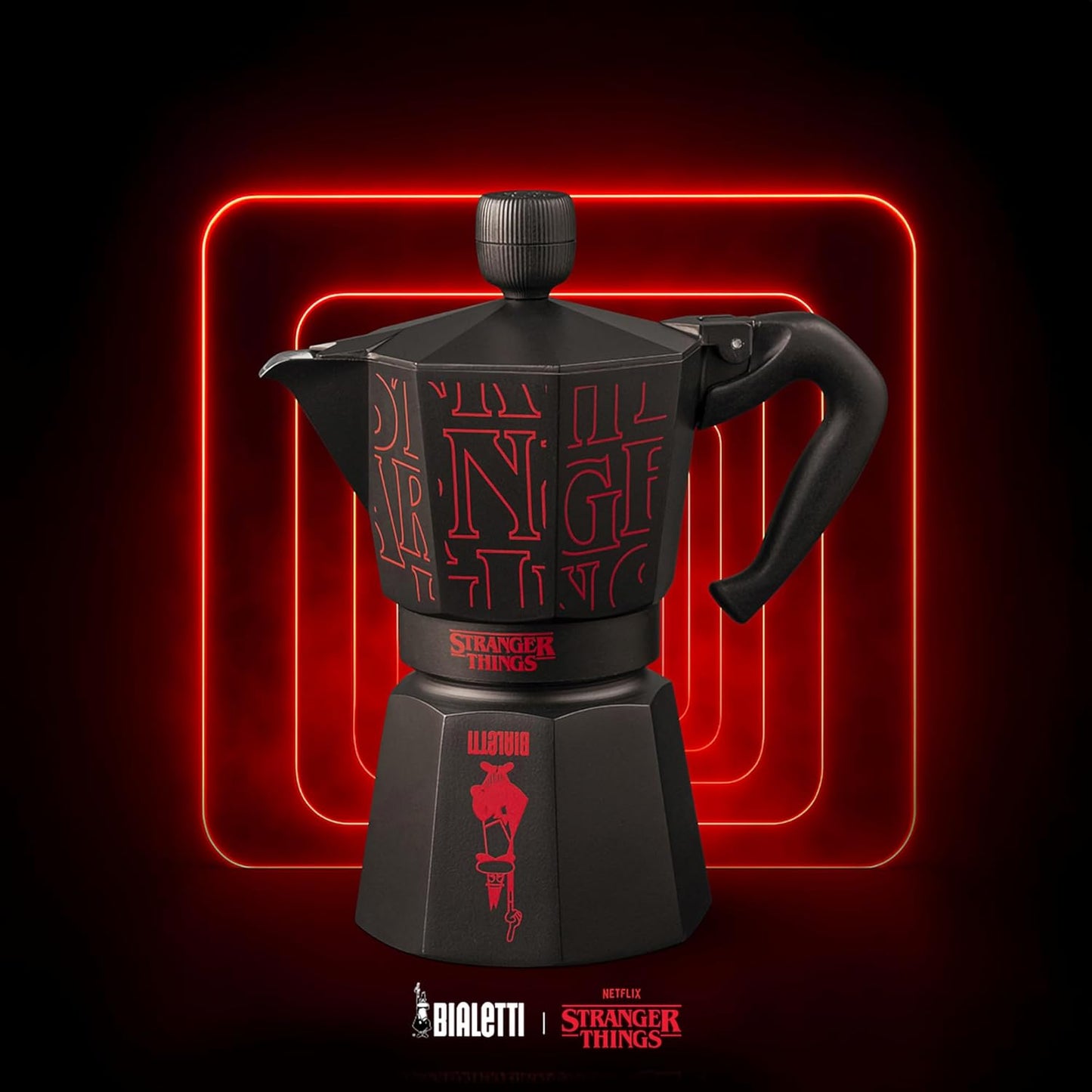 Espressokanne Stranger Things, Moka 6 Tassen