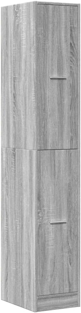 Auszugschrank mit Schubladen, Grau Sonoma 30 x 41 x 174.5 cm
