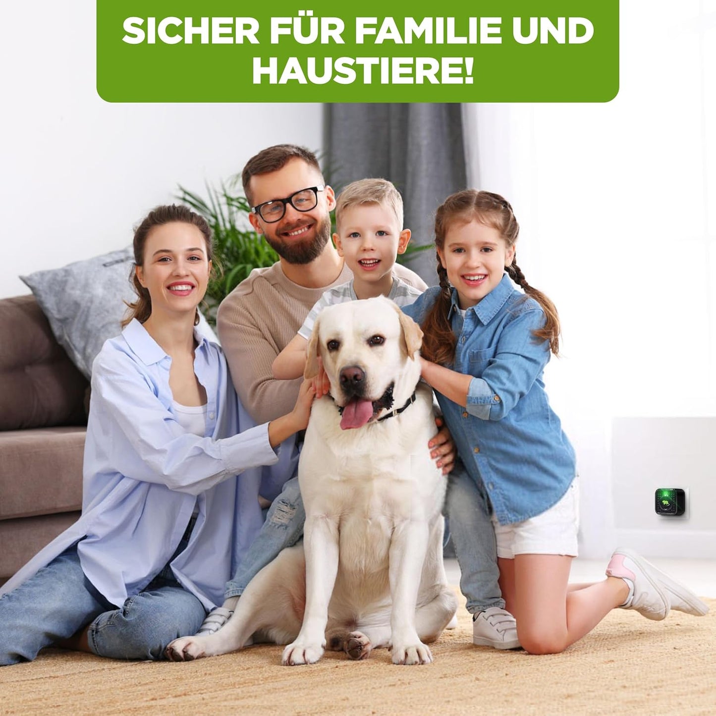 Ultraschall Schädlingsabwehr für Mäuse & Ratten