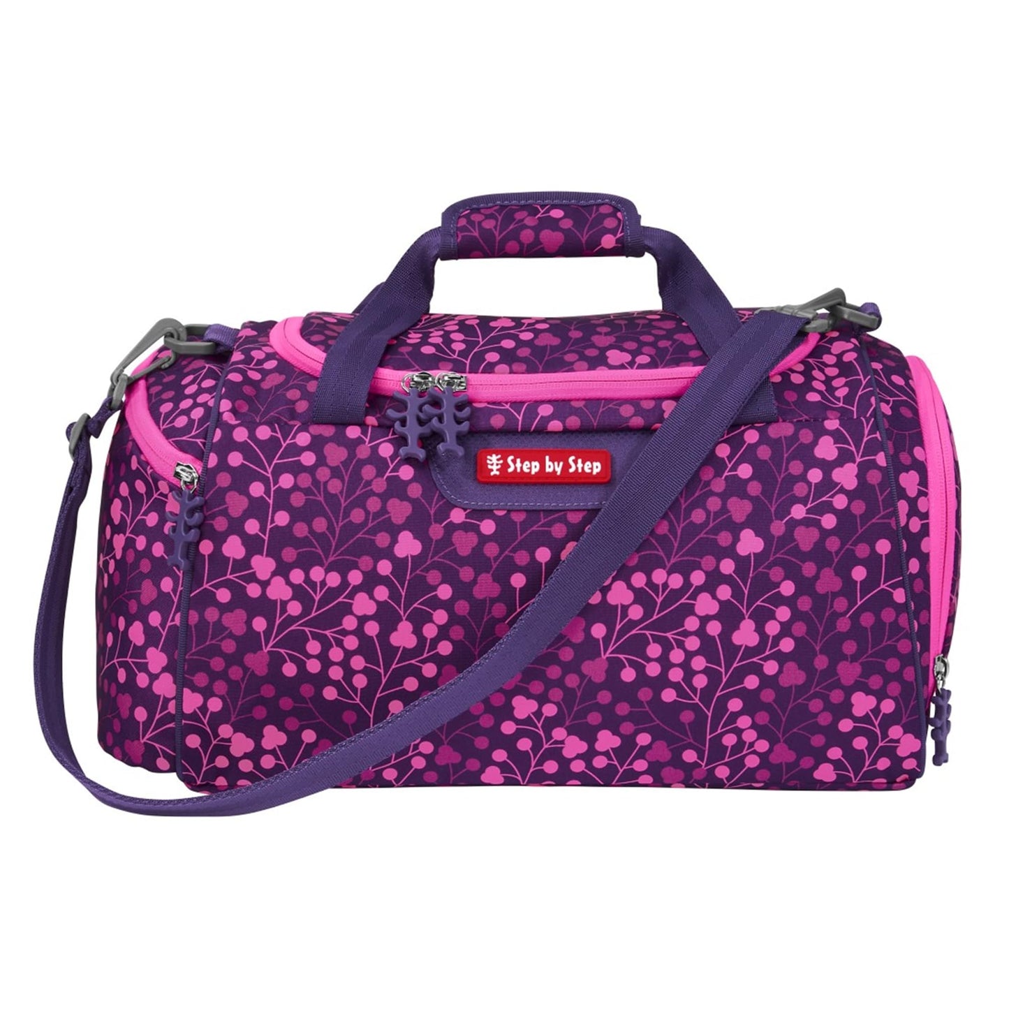Sporttasche mit Nasswäschefach Butterfly Night Ina, Butterfly Night Ina - Lila-rosa