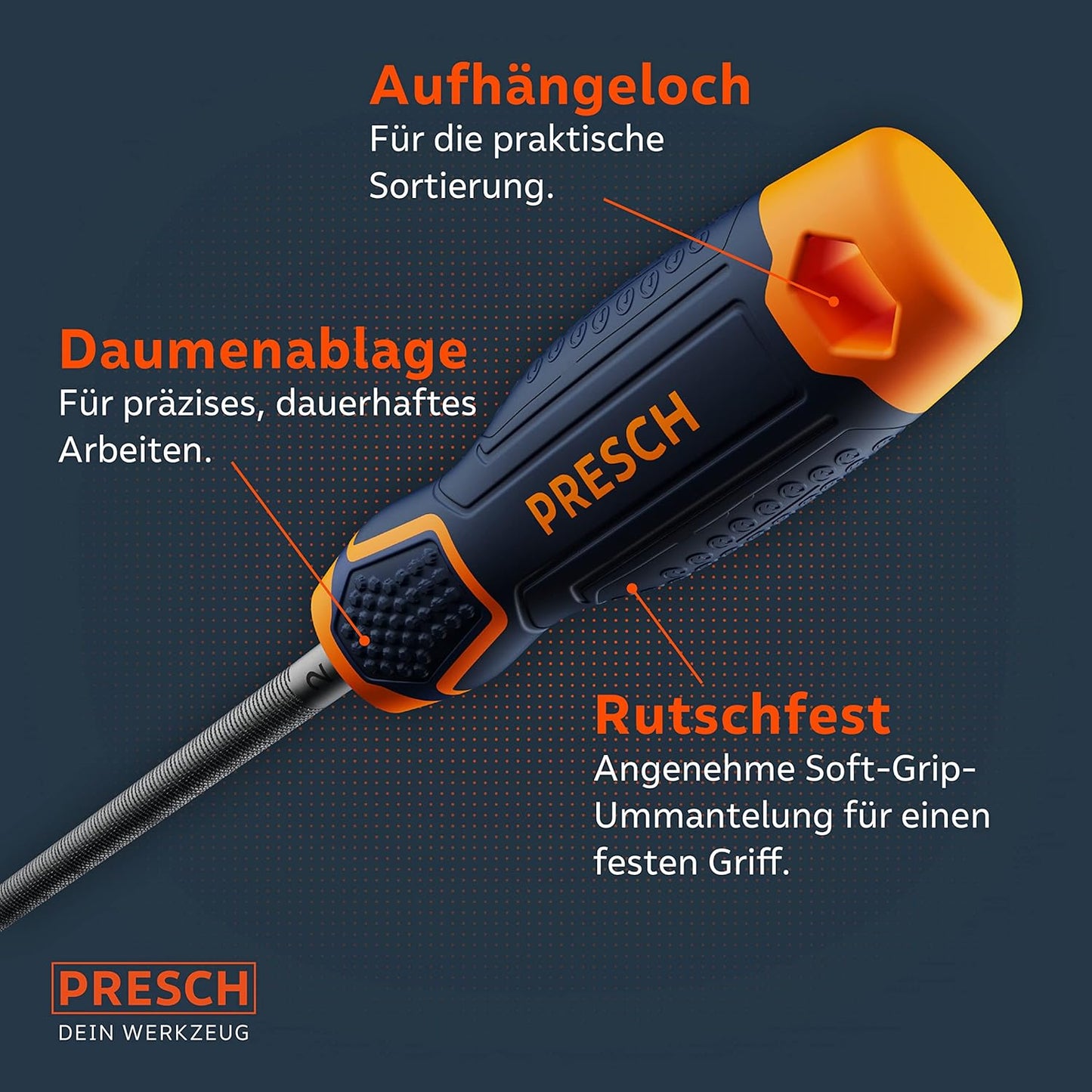 Werkstattfeilen-Set mit Rolltasche, Feilen Set 5 tlg. Inkl. Tasche