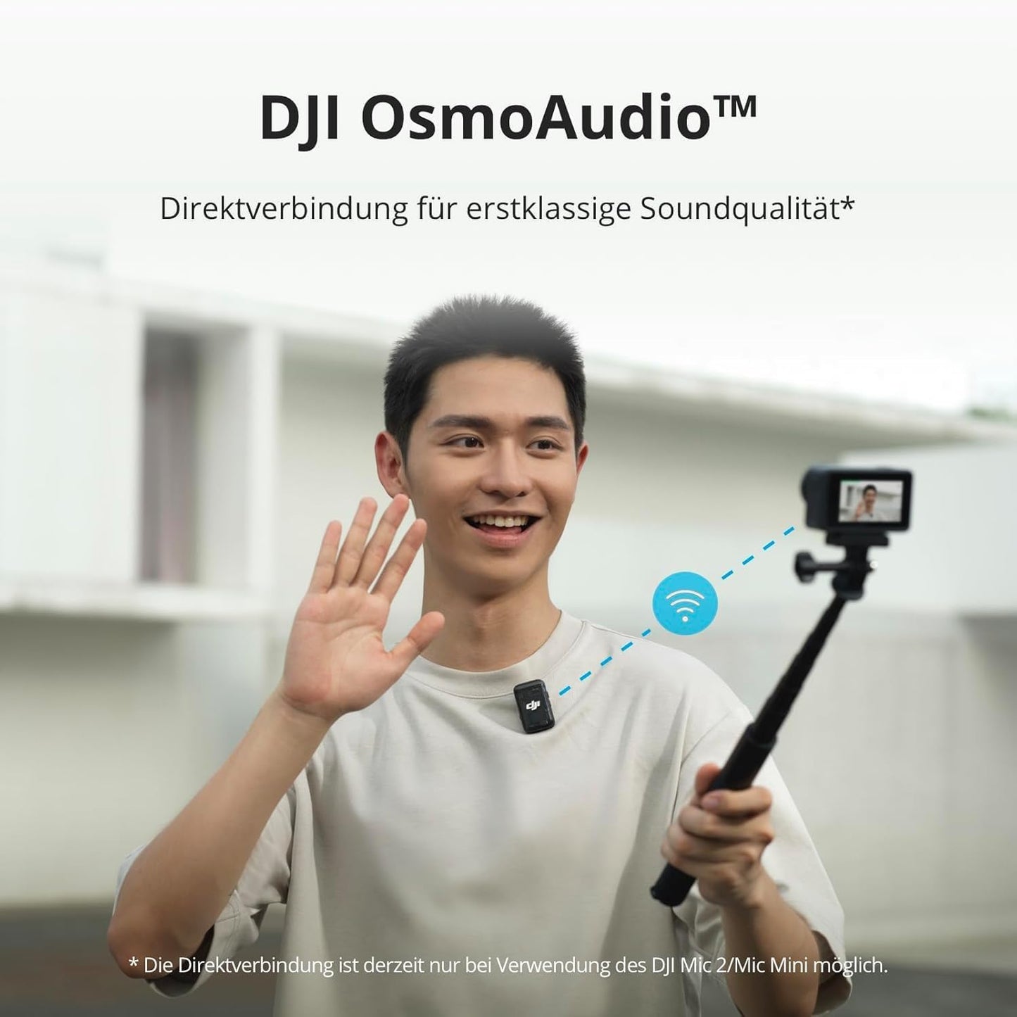 Action-Kamera 4K/120fps mit Low-Light-Aufnahmen, Osmo Action 4 Essential-Combo