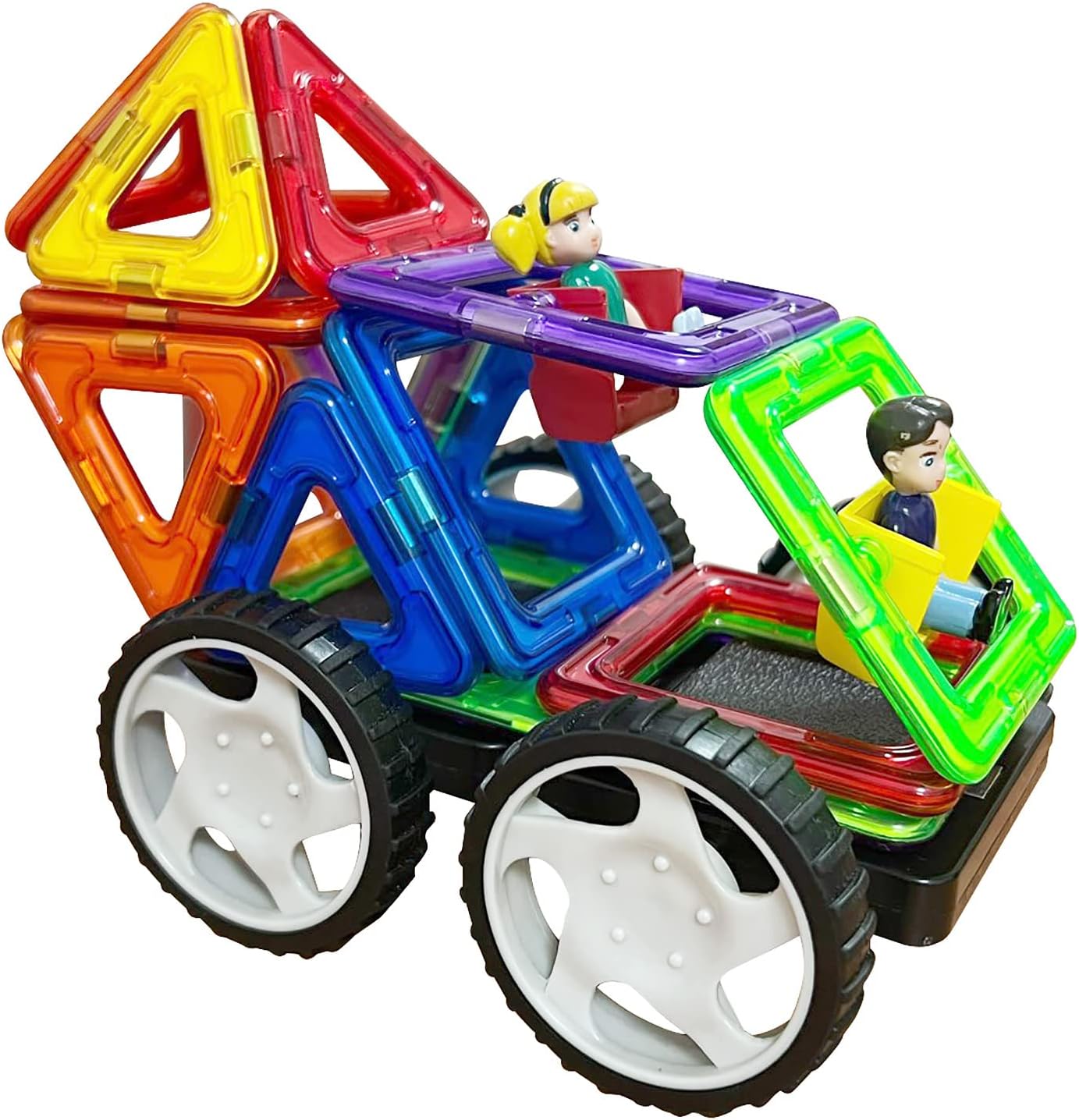 Magnetische Bausteine - Das Rennen, Das Rennen-2