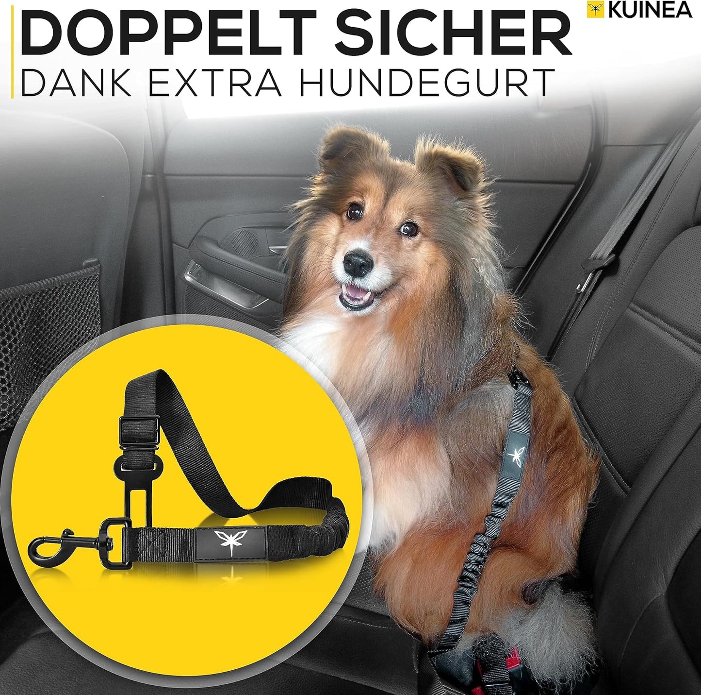 Hunde Autositz mit Sicherheitsgurt