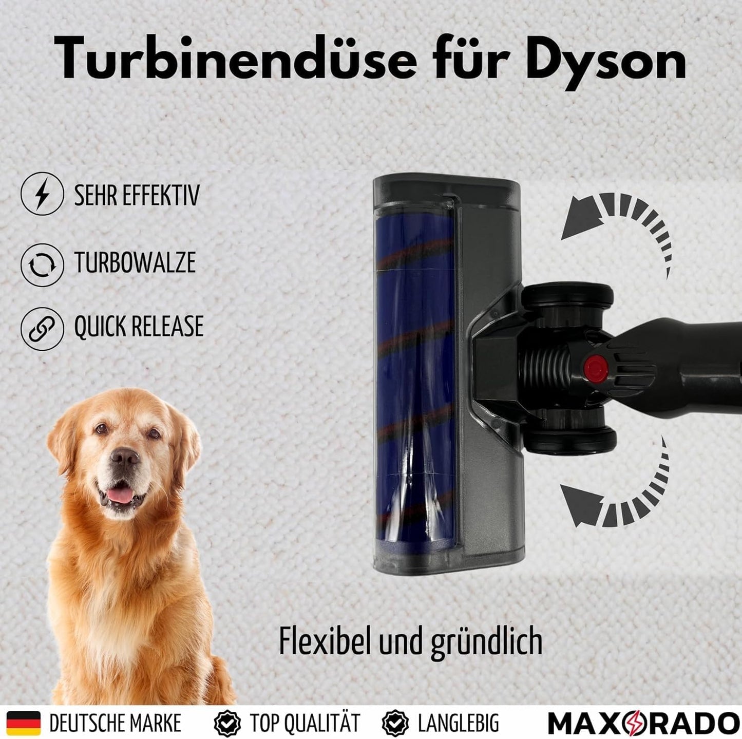 Ersatz-Turbodüse für Dyson Staubsauger, 2