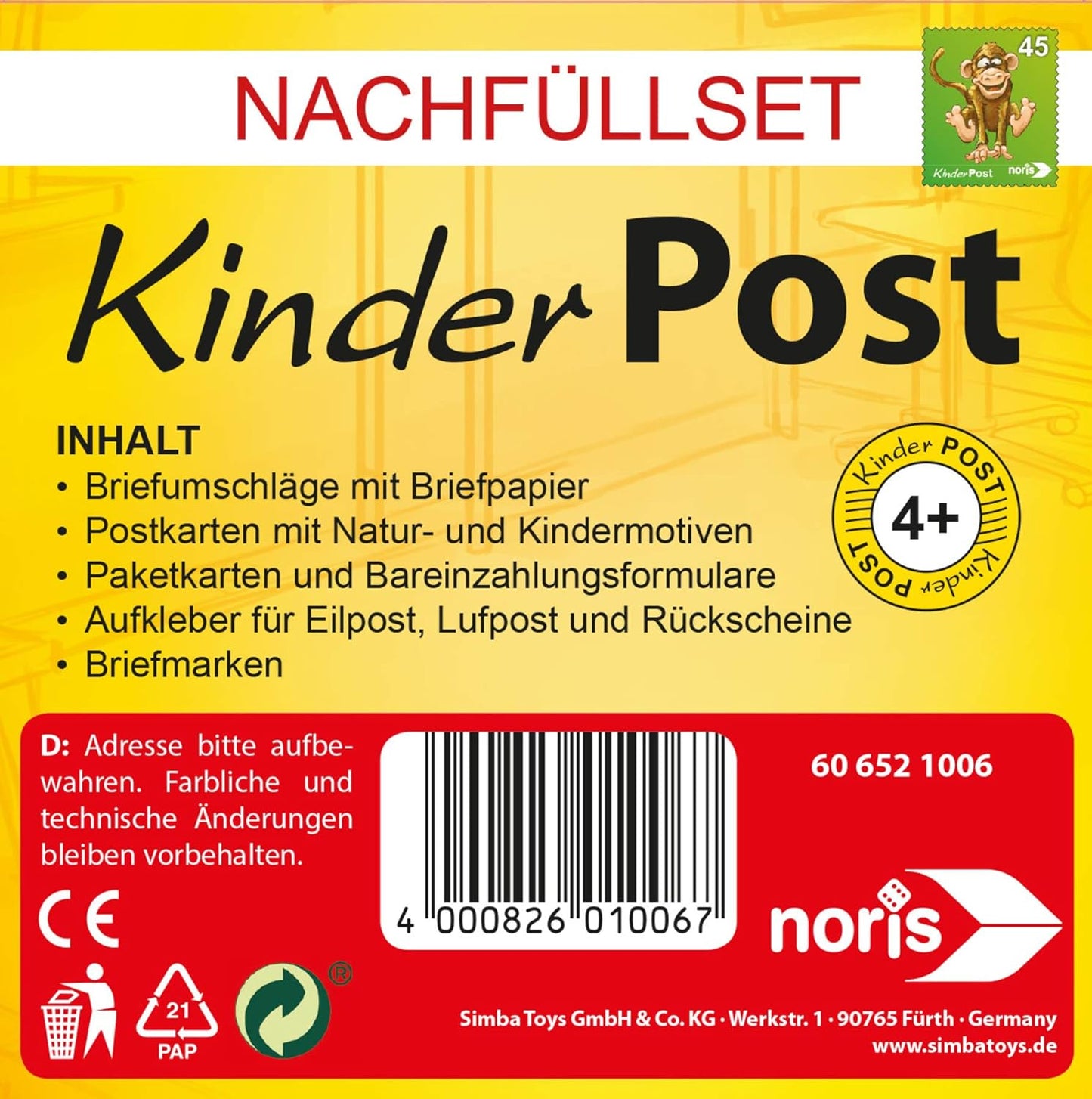 Kinderpost und Kinderpostzubehör, Kinderpost + Kinderpostzubehör