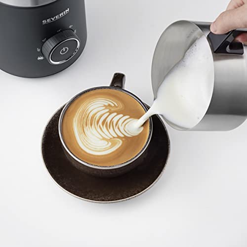 Spuma 700, Milchaufschäumer, 700 ml + LED-Display Schwarz