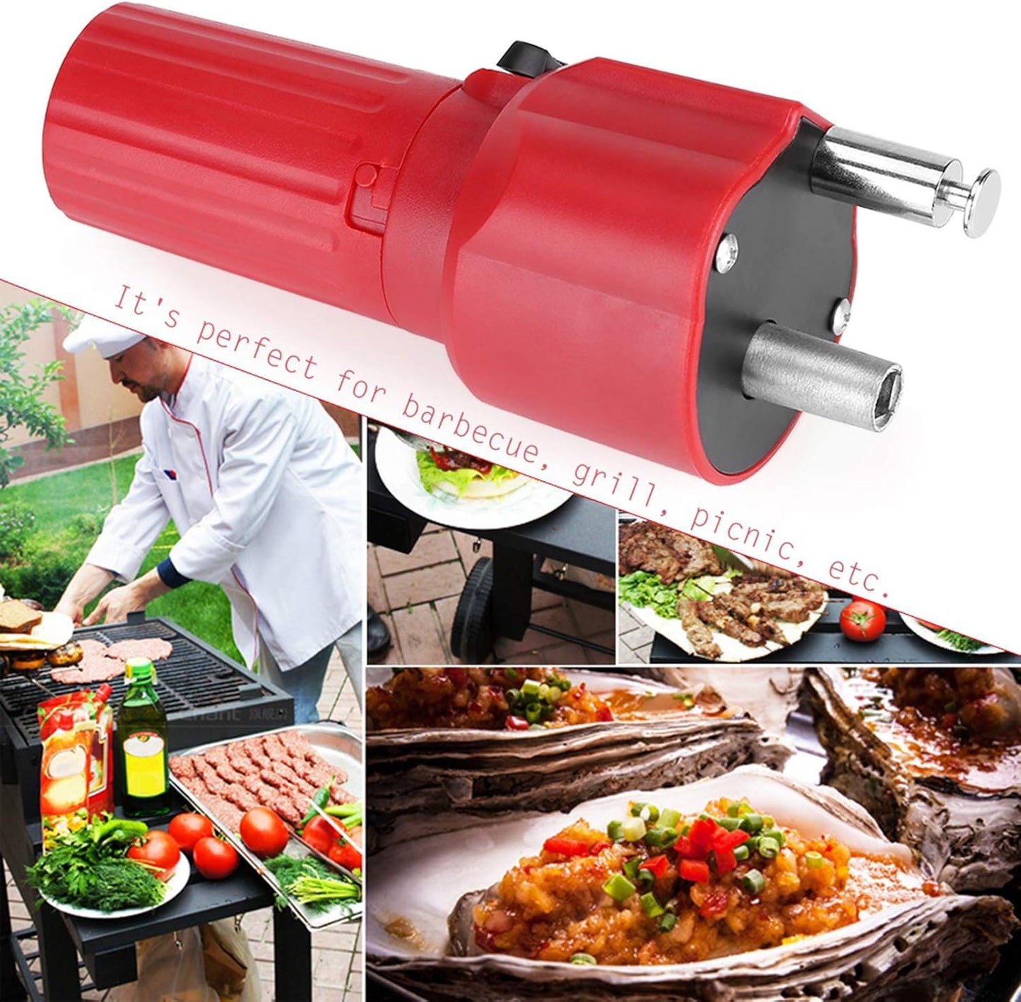 Grillmotor für BBQ-Spiess