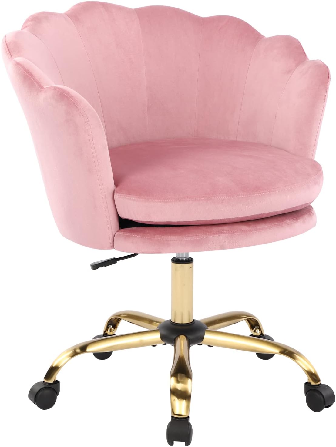 Drehstuhl, Rosa+gold