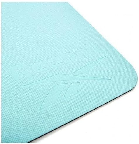 Doppelseitige Yogamatte, Blau
