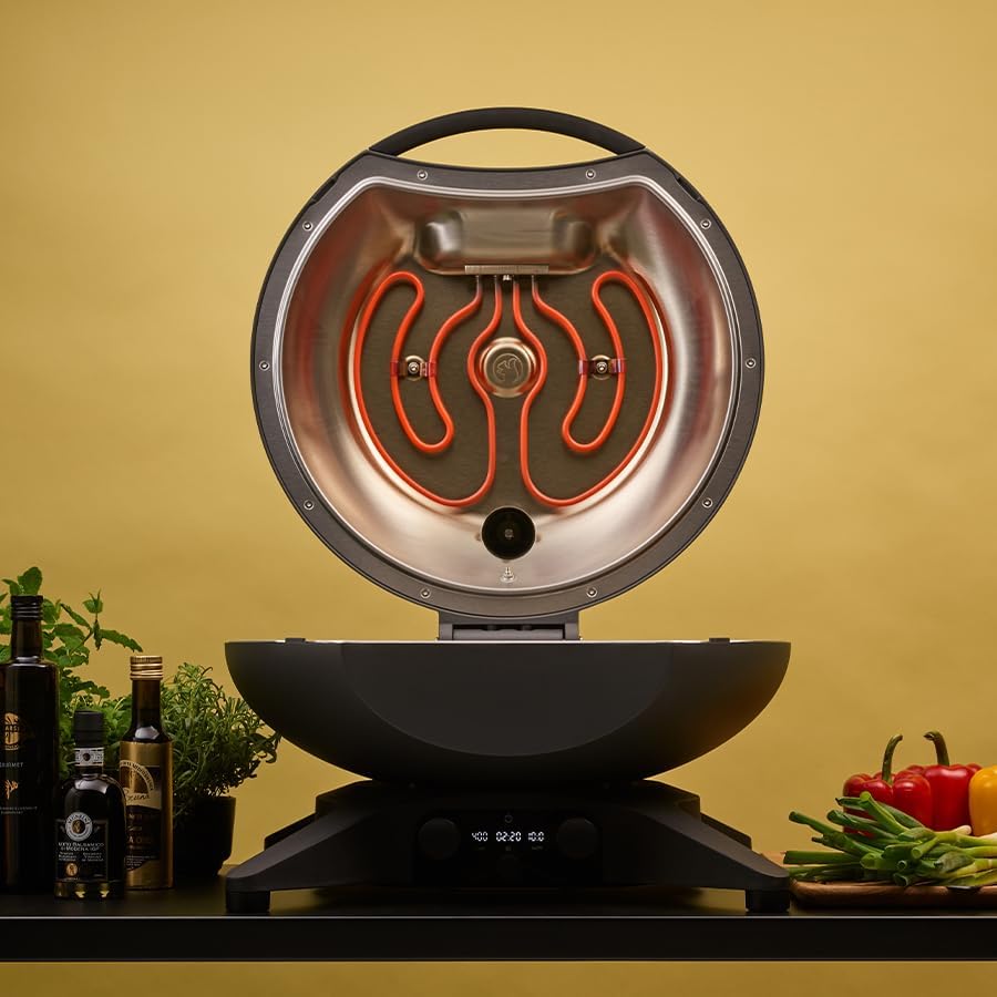 Forno EL Medio Elektrogrill mit Gusseisenrost