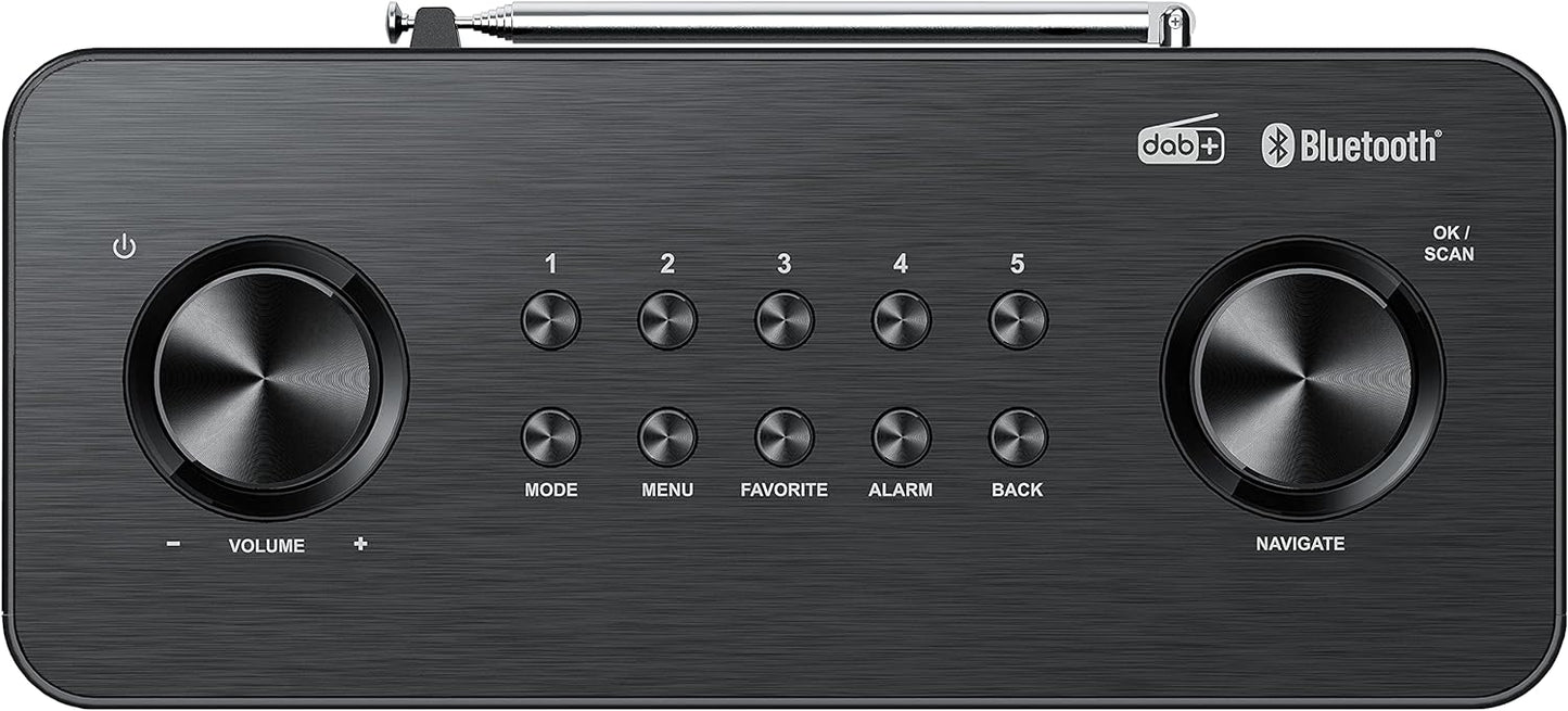 CR-ST80DAB-B, Schwarz