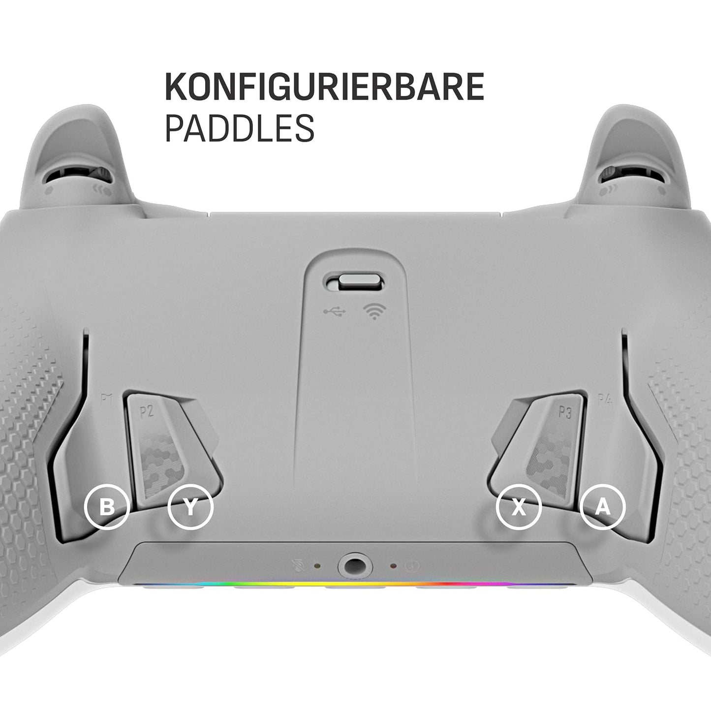 Envision Pro Wireless Gaming-Controller für PC, Weiss