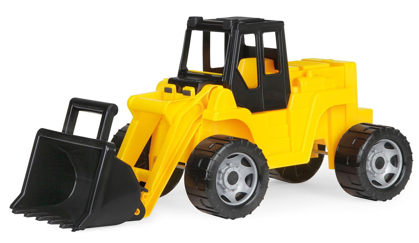 GIGA TRUCKS Aufsitz-Schaufellader
