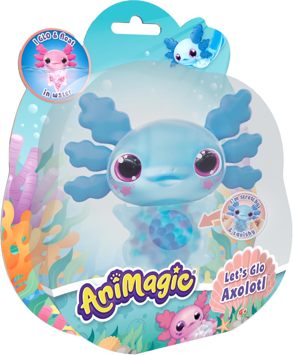Let’s Glo Axolotl, 1 blauer AXOLOTL