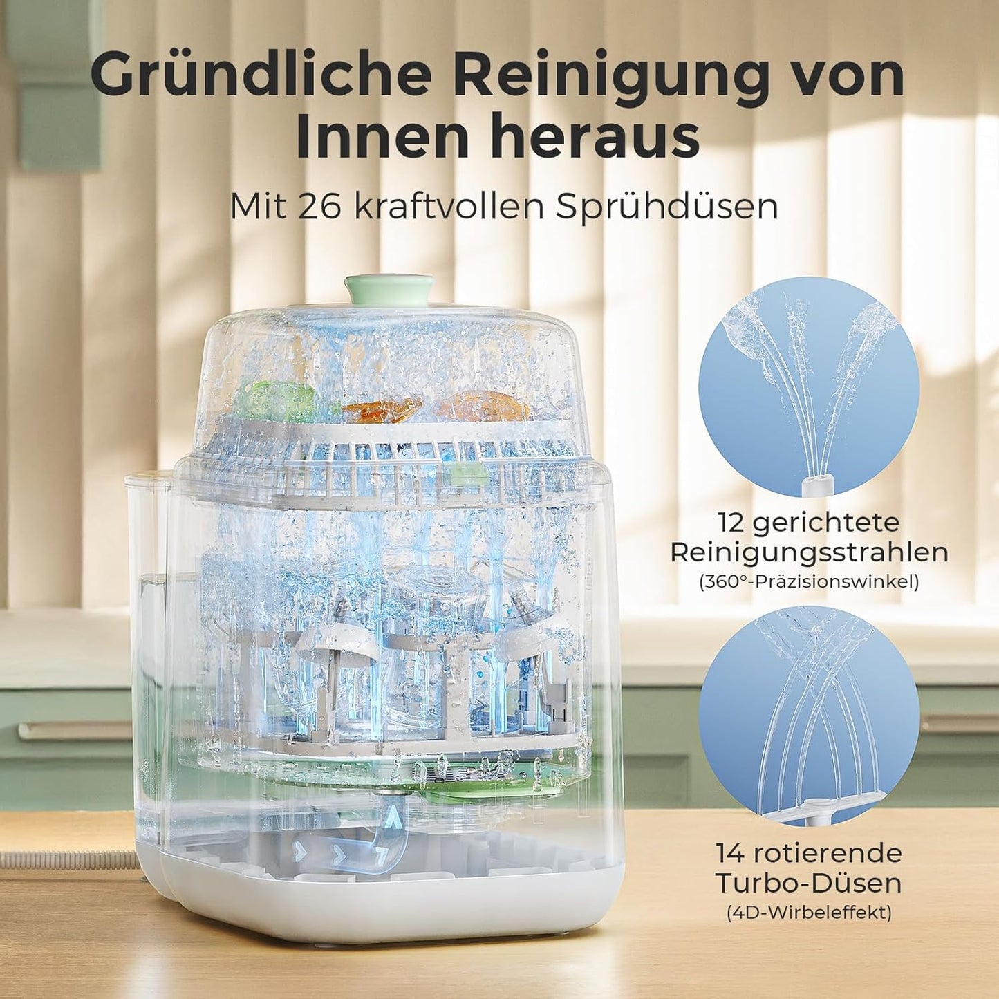 Babyflaschen-Reiniger, Flaschenreiniger