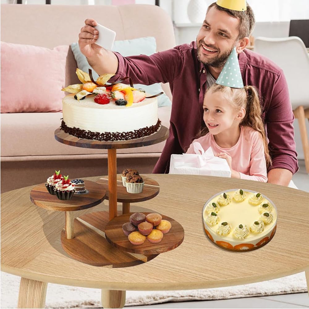 4-Etagen Cupcake-Ständer