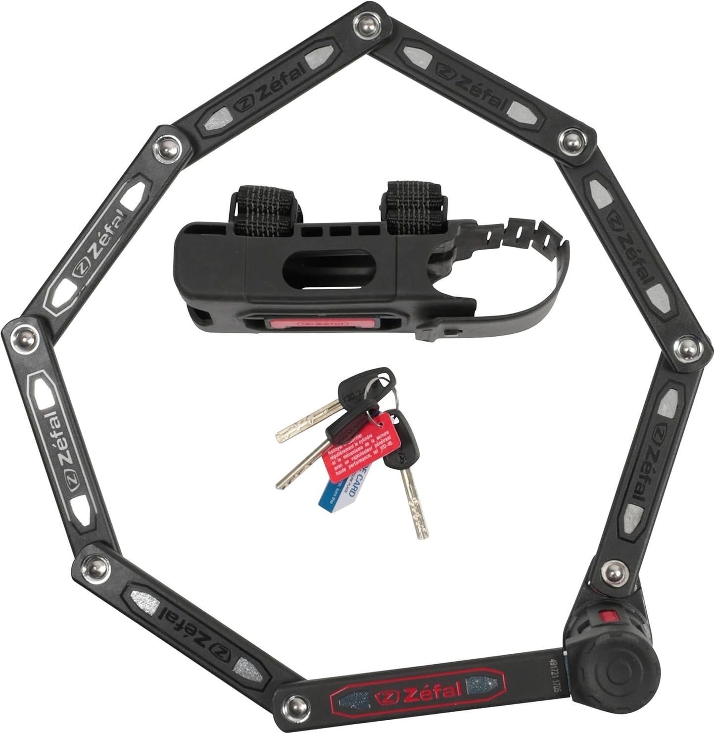 Fahrradschloss K Traz F 16, Schwarz