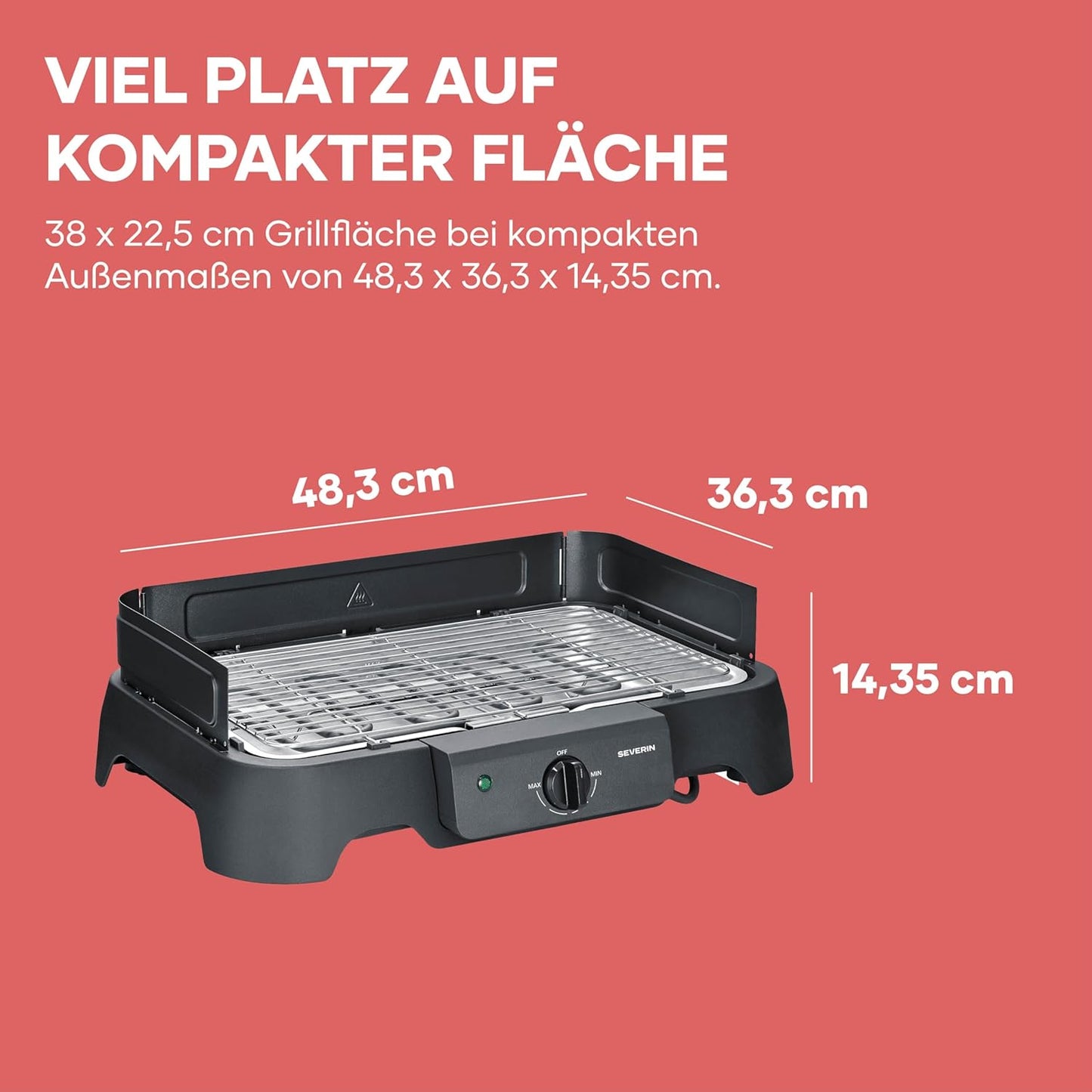 PG 8593, NEU 2026: Edelstahl-Grillrost