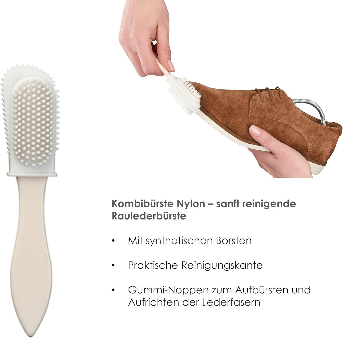 Wildleder Pflege-Set mit PFC-freiem Imprägnierspray