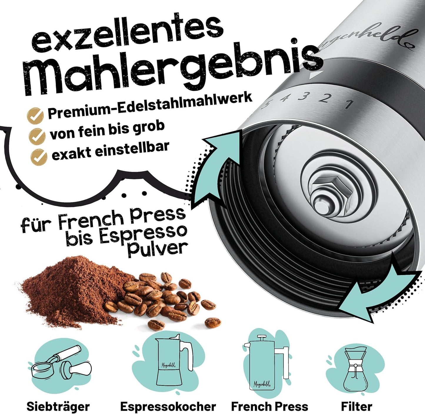 Handkaffeemühle